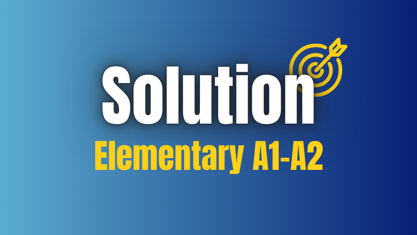 (A1 + A2) - (ELEMENTARY) - SOLUTIONS